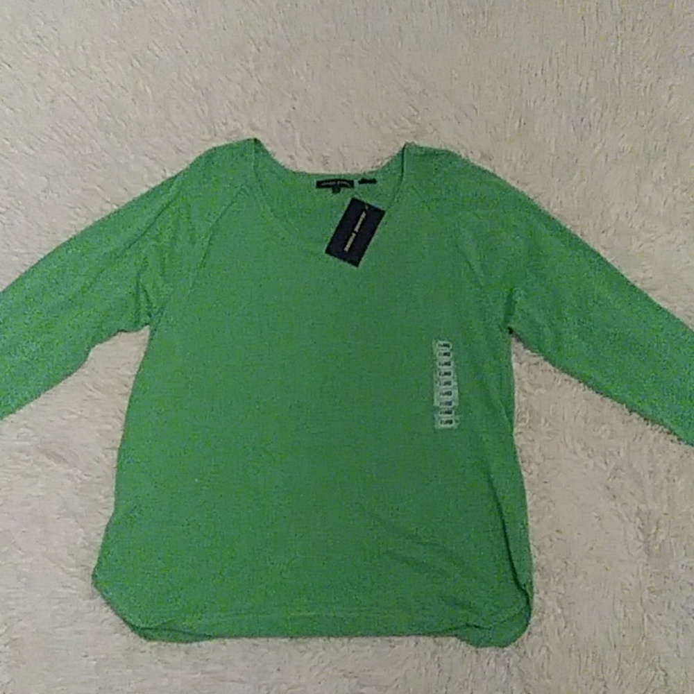 Kiwi Green Jeanne Pierre sweater